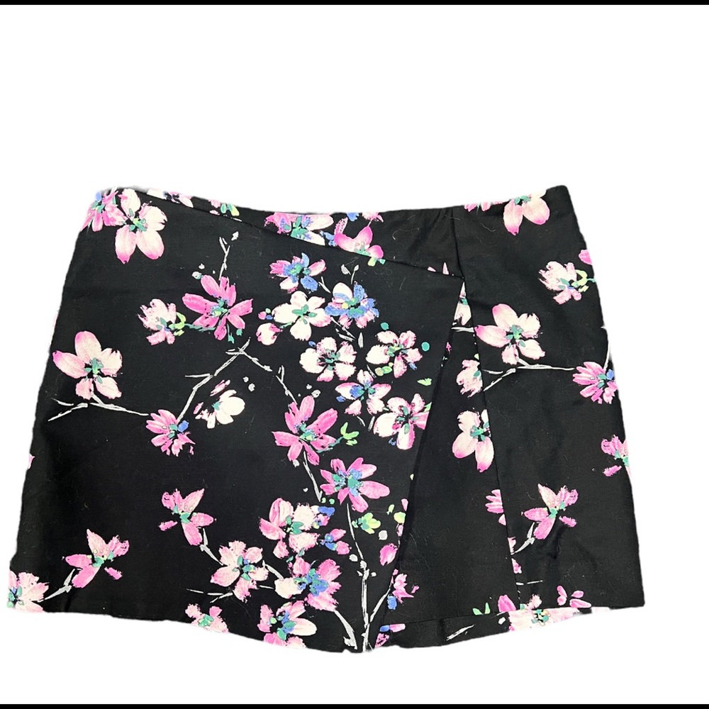 Floral skort
